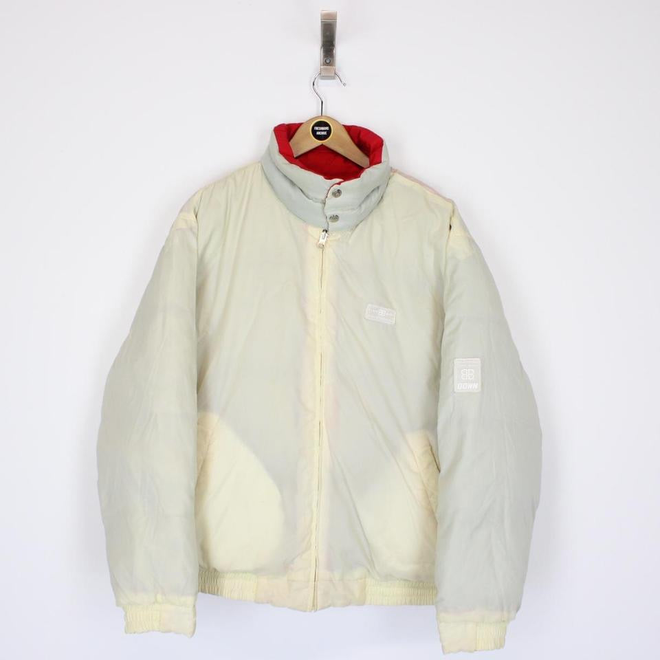 Vintage Balenciaga Reversible Puffer Jacket Large
