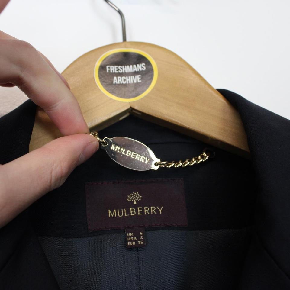 Mulberry Wool Blazer Small