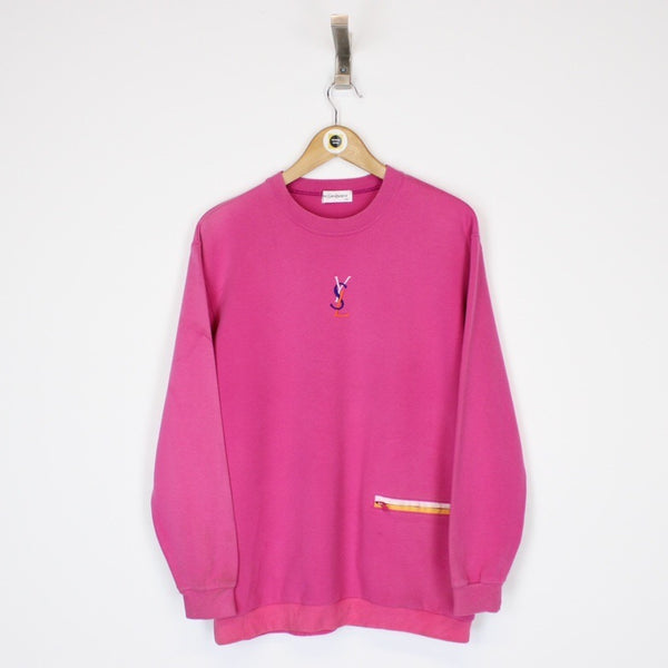 Vintage Yves Saint Laurent Sweatshirt Medium
