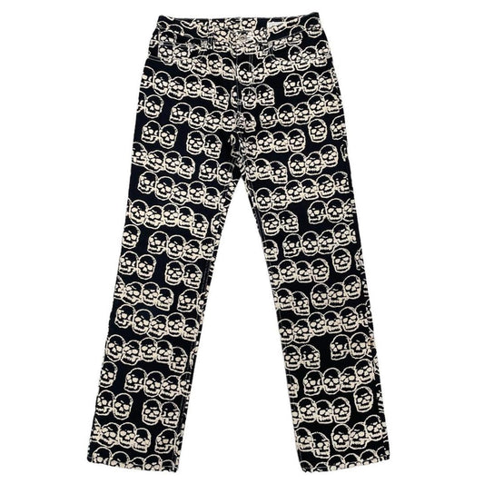 Vintage Hysteric Glamour Skull Trousers Medium