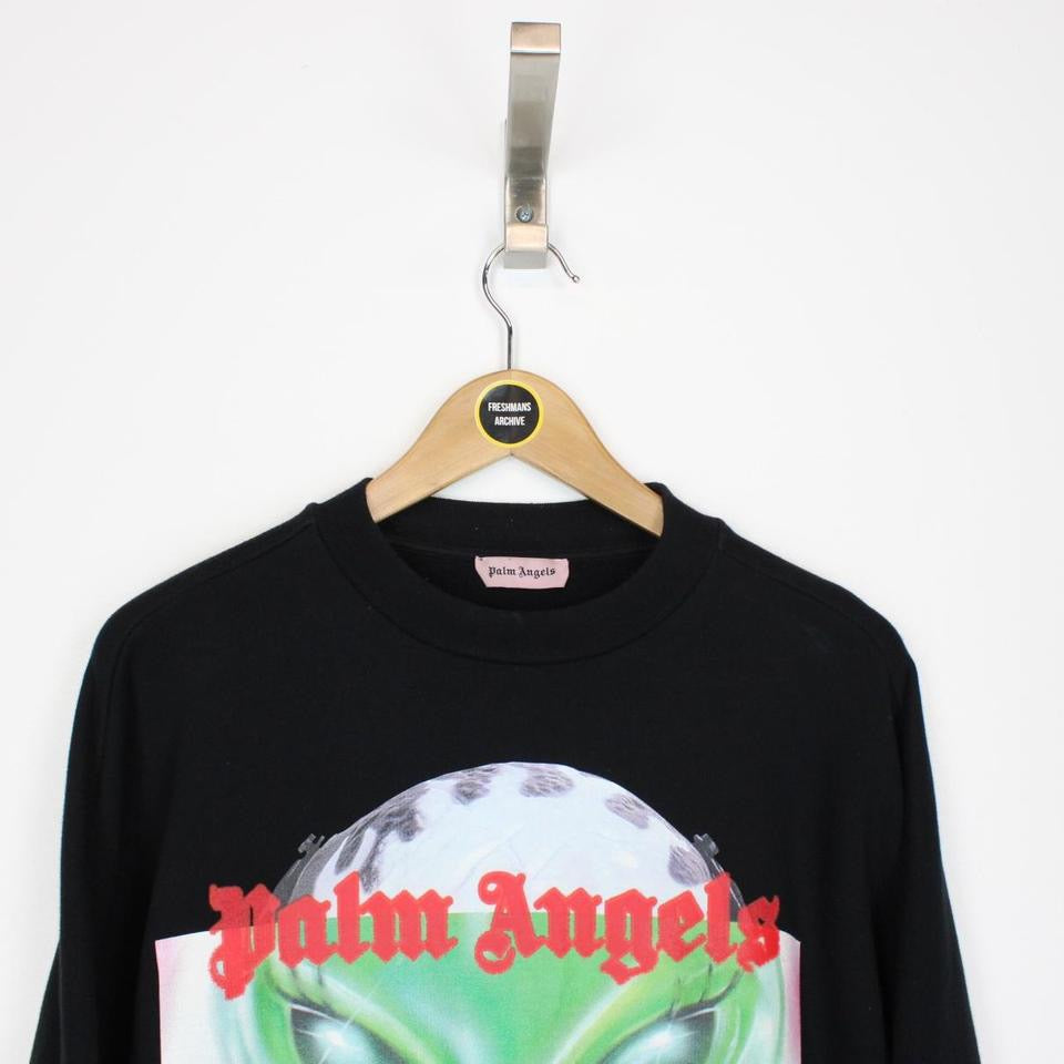 Palm Angels Alien Graphic Sweatshirt Small