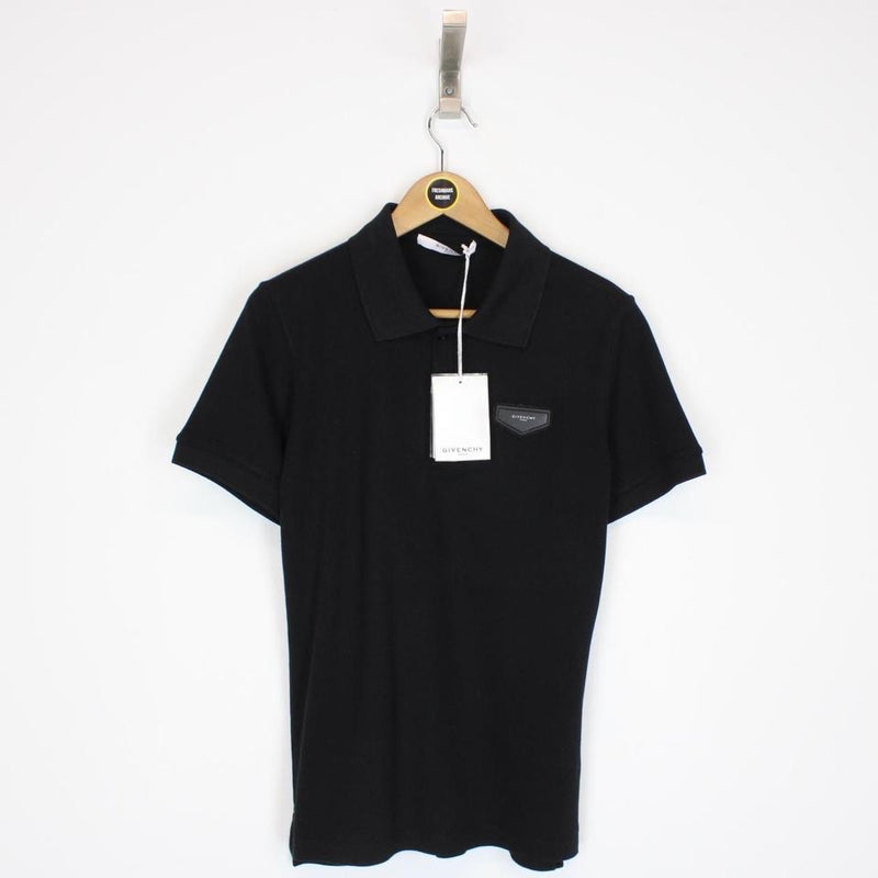 Givenchy Paris Patch Logo Polo Shirt Small