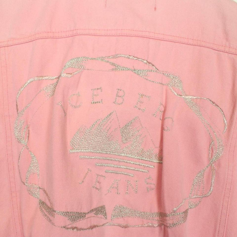 Vintage Iceberg Jeans Denim Vest Large