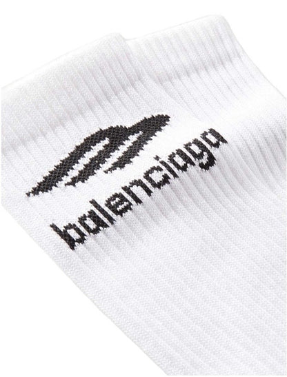 Balenciaga Logo Jacquard 3B Socks
