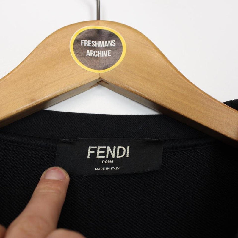 Fendi Logo Tape Sweatshirt XS