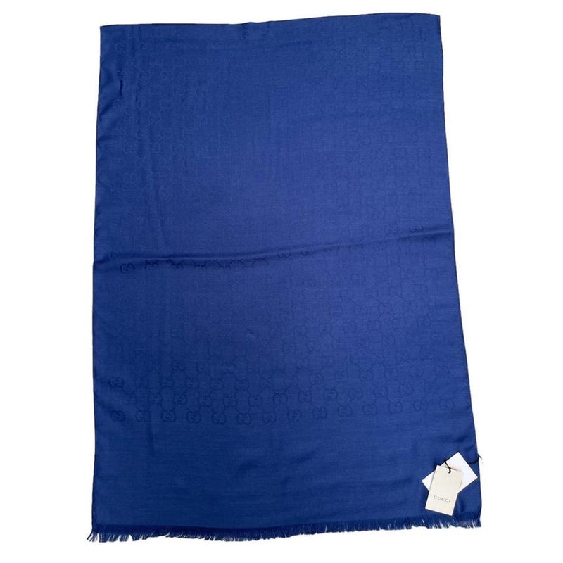 Gucci Silk Wool Shawl Scarf