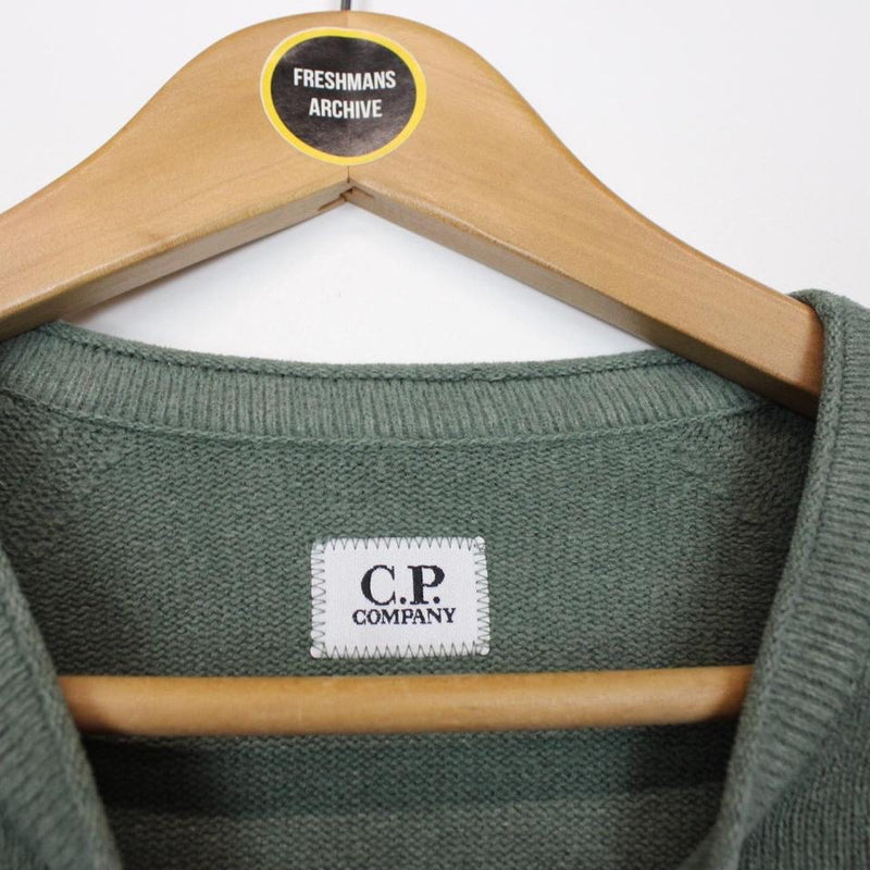 CP Company Chenille Knit Goggle Jumper XL