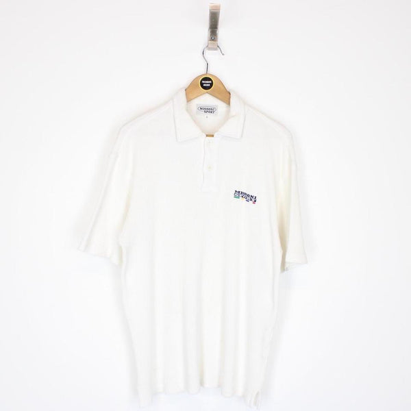 Vintage Missoni Sport Polo Shirt Medium
