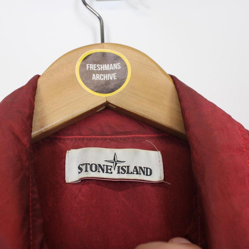 Stone Island SS 2017 Nylon Metal Shimmer Overshirt Medium