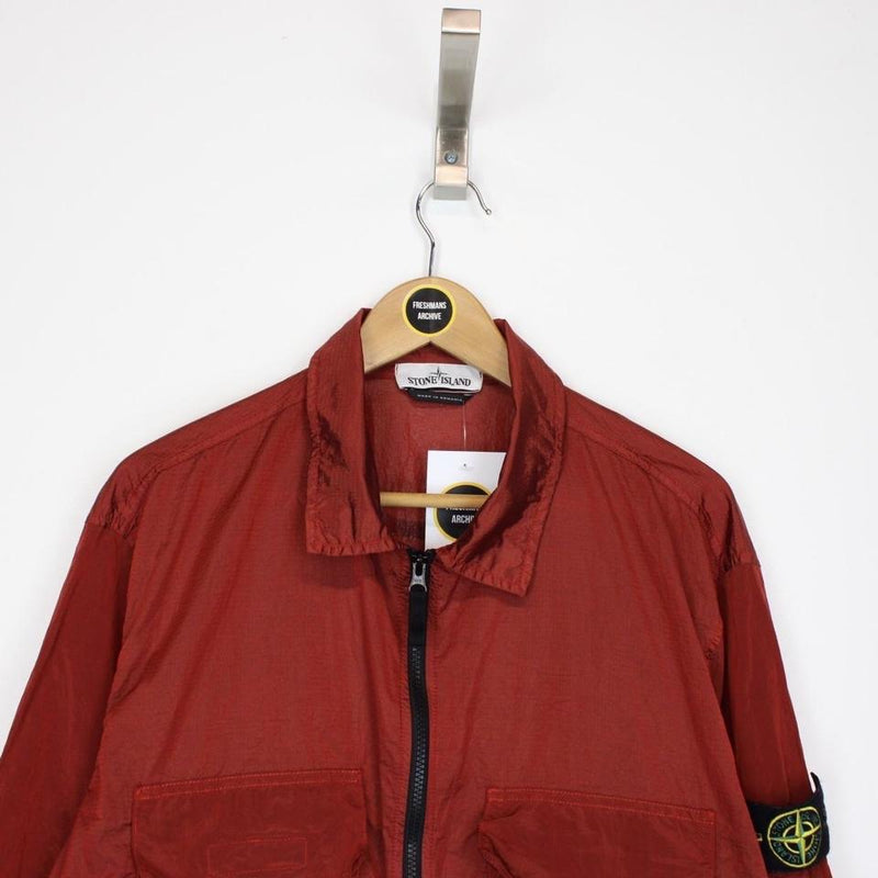 Stone Island SS 2019 Nylon Metal Ripstop Overshirt XXL