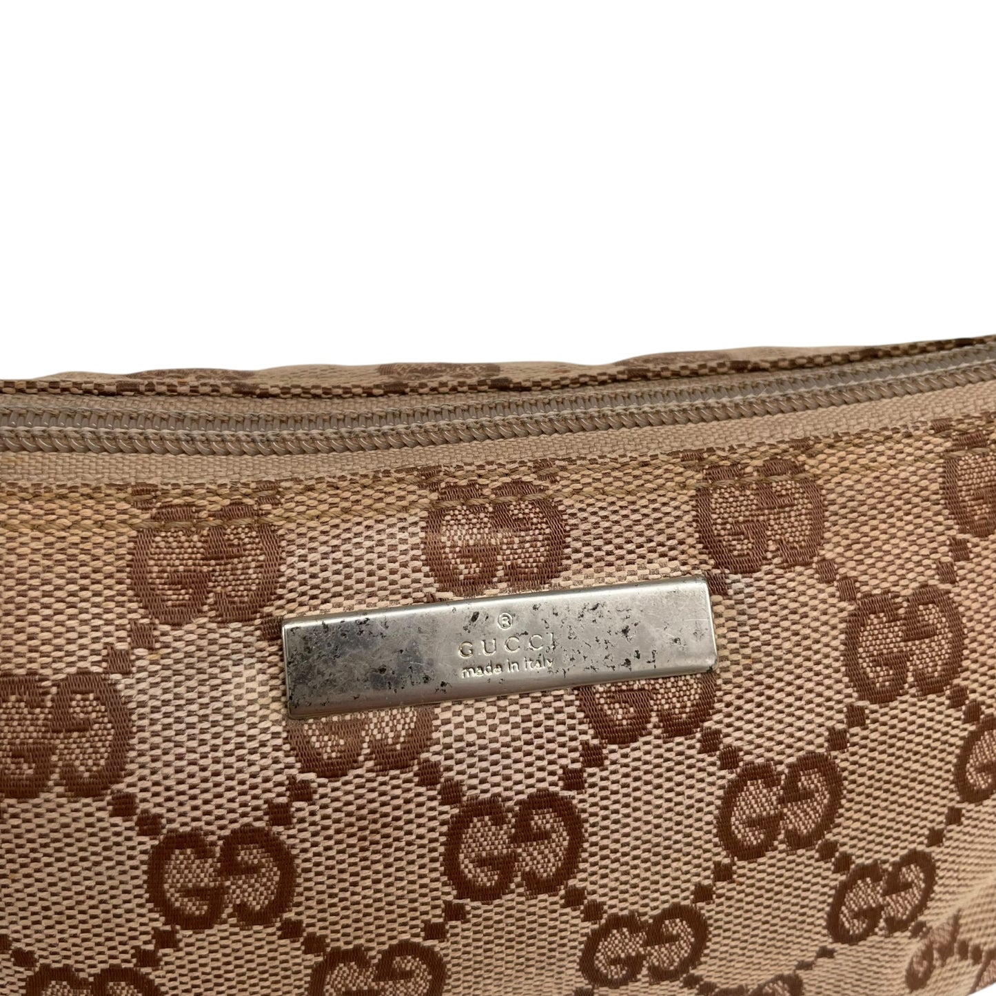 Gucci Canvas Mini Boat Pochette Bag