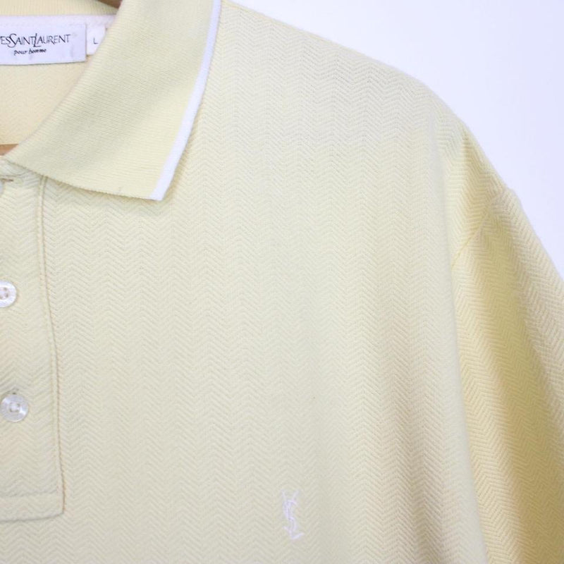 Vintage Yves Saint Laurent Polo Shirt Large