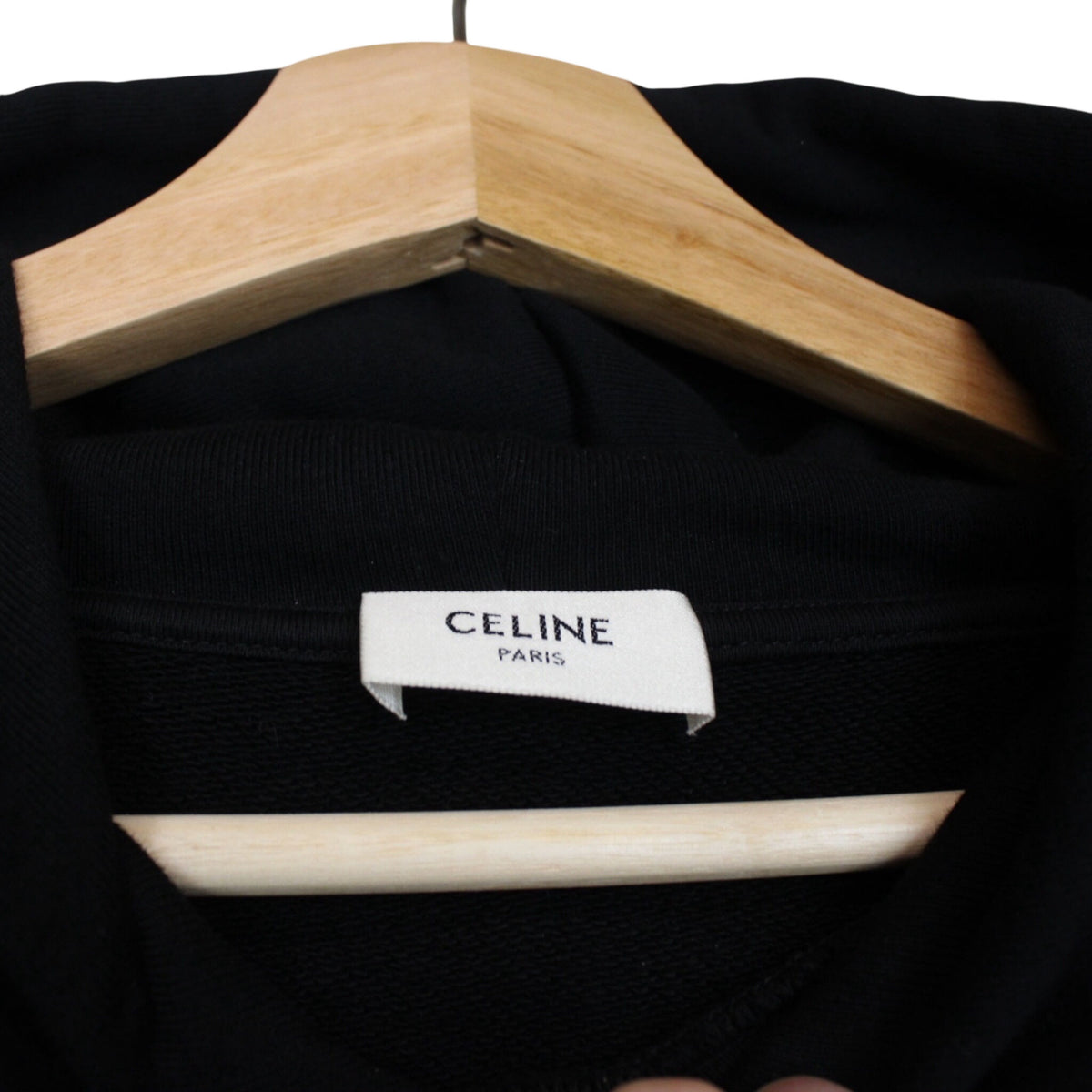 Celine Logo Print Hoodie Small