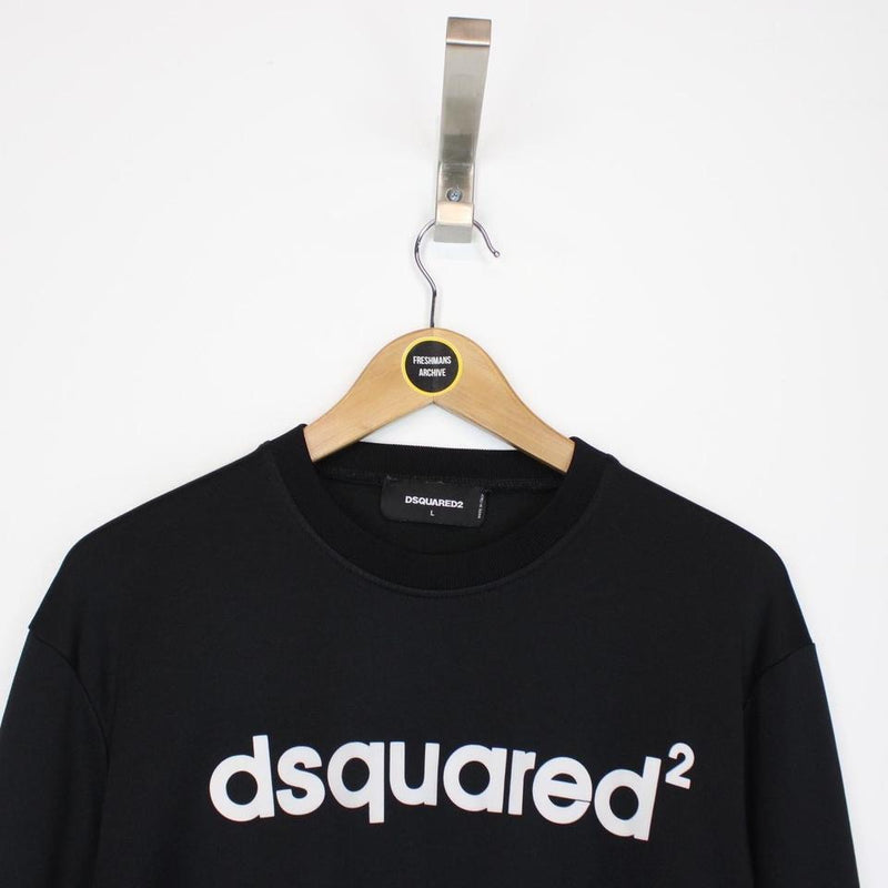 Dsquared2 Logo Print Sweatshirt Small