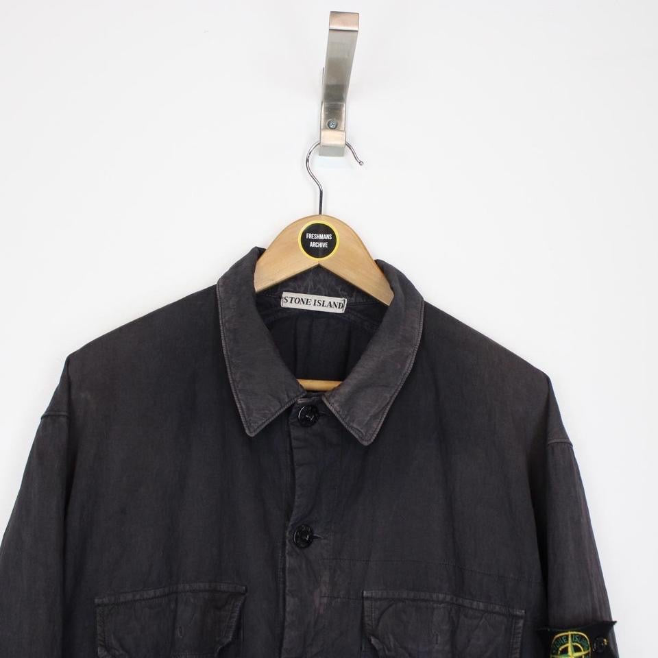 Vintage Stone Island AW 1999 Overshirt XXL – Freshmans Archive