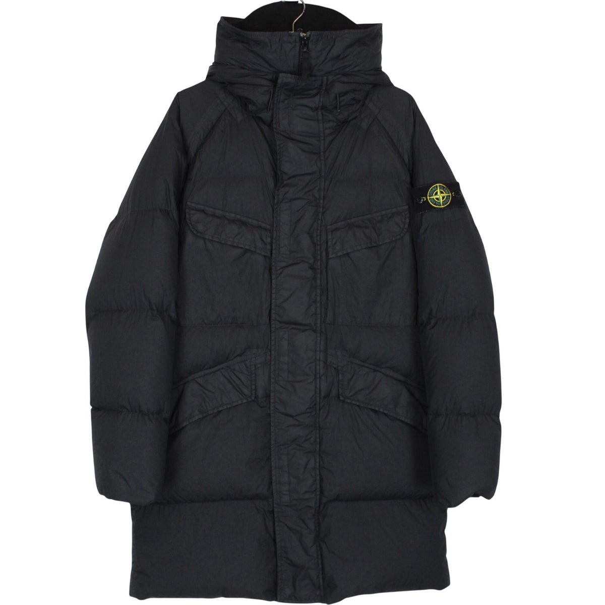 Stone Island Crinkle Reps R-NY Down Jacket Small