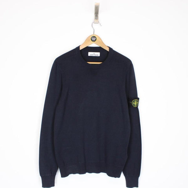 Stone Island SS 2021 Cotton Knit Jumper Small