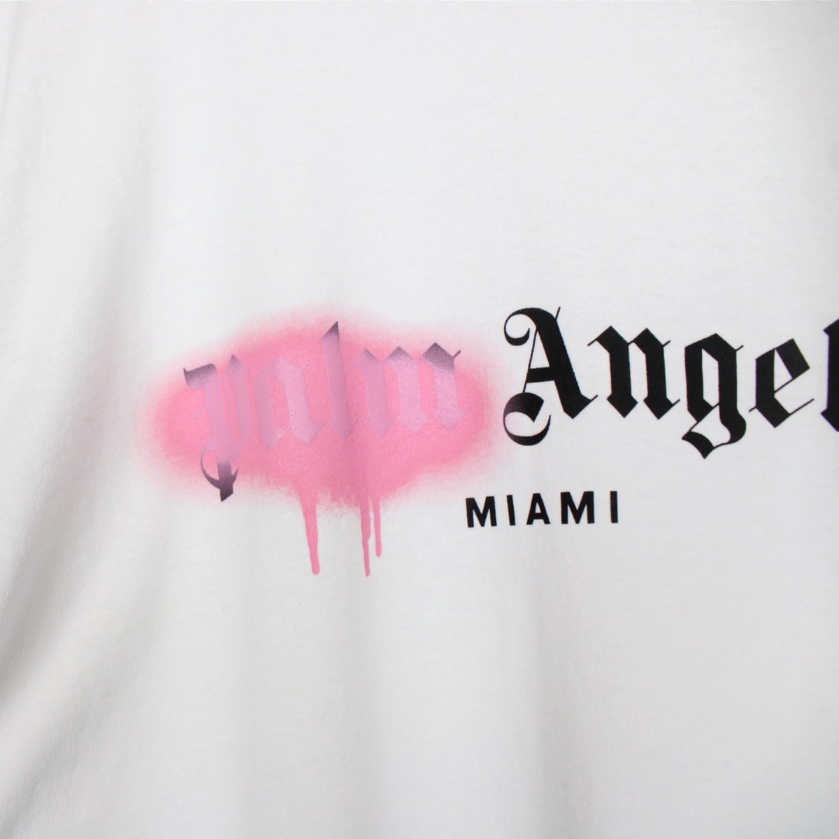 Palm Angels Miami Sprayed Logo T-Shirt Large