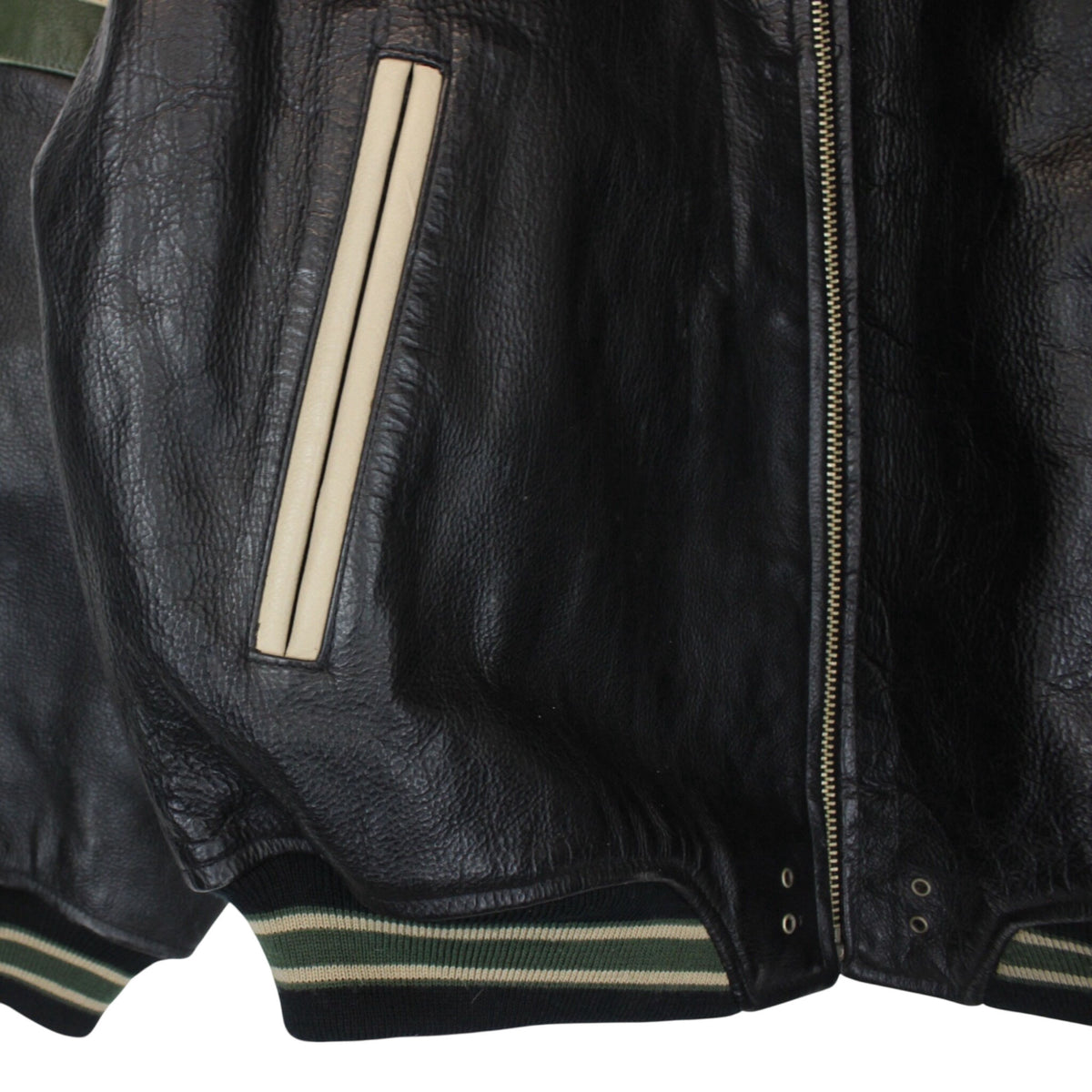 Vintage 90s Avirex Leather Bomber Jacket XL