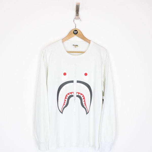 Bape Shark Graphic T-Shirt Large