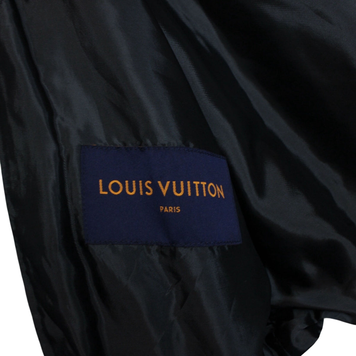 Louis Vuitton Floral Wool/Leather Jacket Large