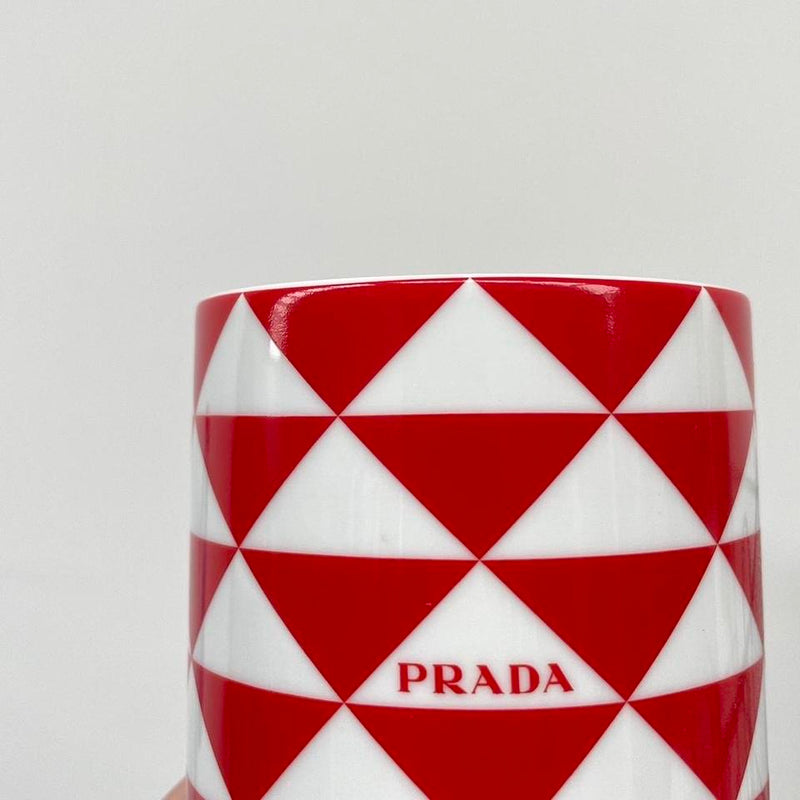 Prada Checkerboard Porcelain Candle