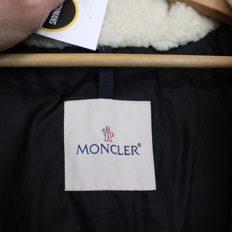 Moncler Leo Biker Down Jacket Medium