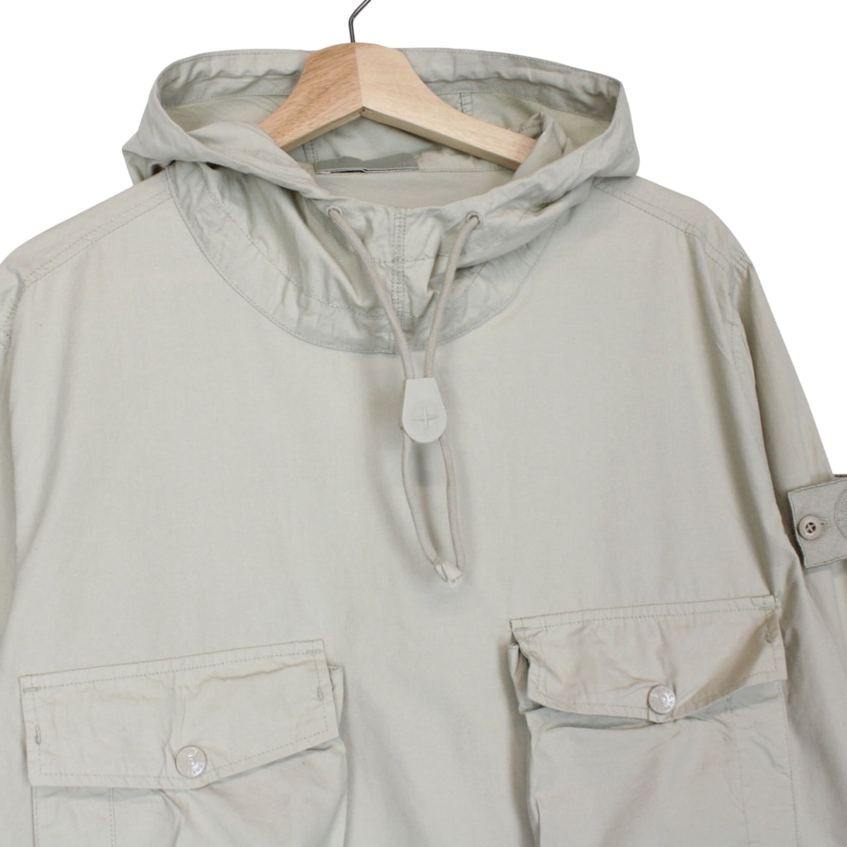 Stone Island Ghost SS 2019 Cotton Resin Smock Large