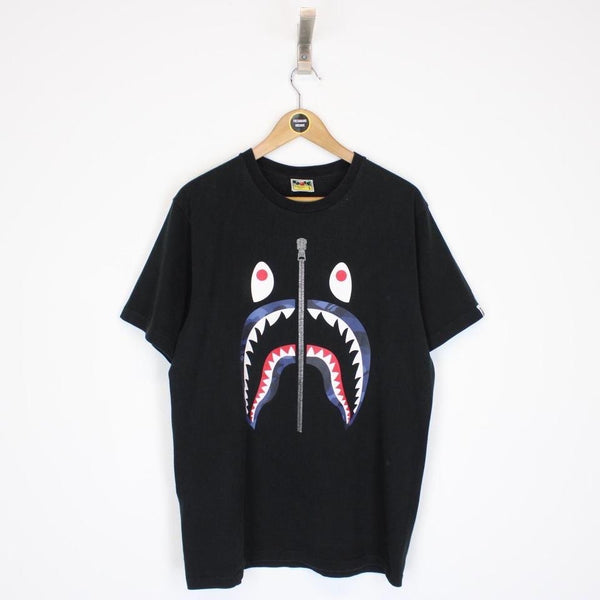 Bape Camo Shark T-Shirt Large