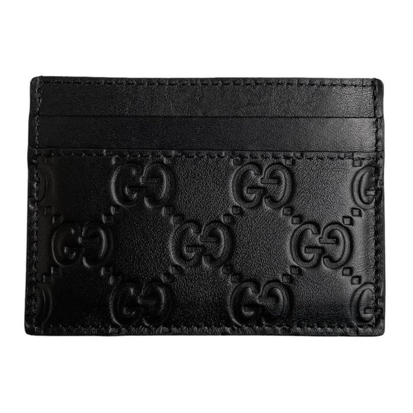 Gucci Guccissima Monogram Leather Card Holder