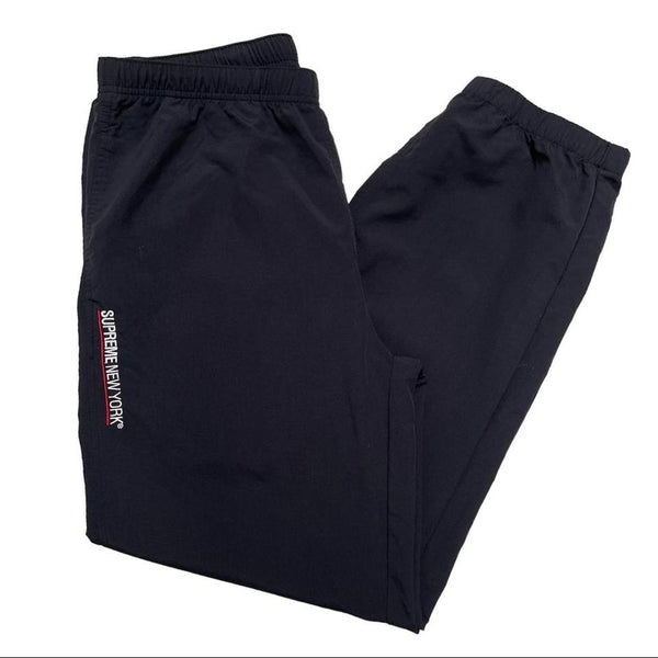 Supreme black sales track pants