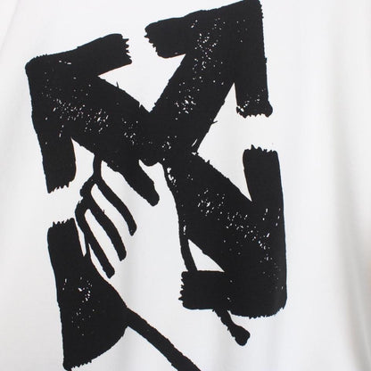 Off White Hand Arrow Logo Hoodie Medium