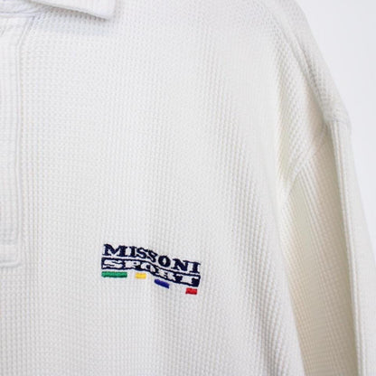 Vintage Missoni Sport Polo Shirt Medium