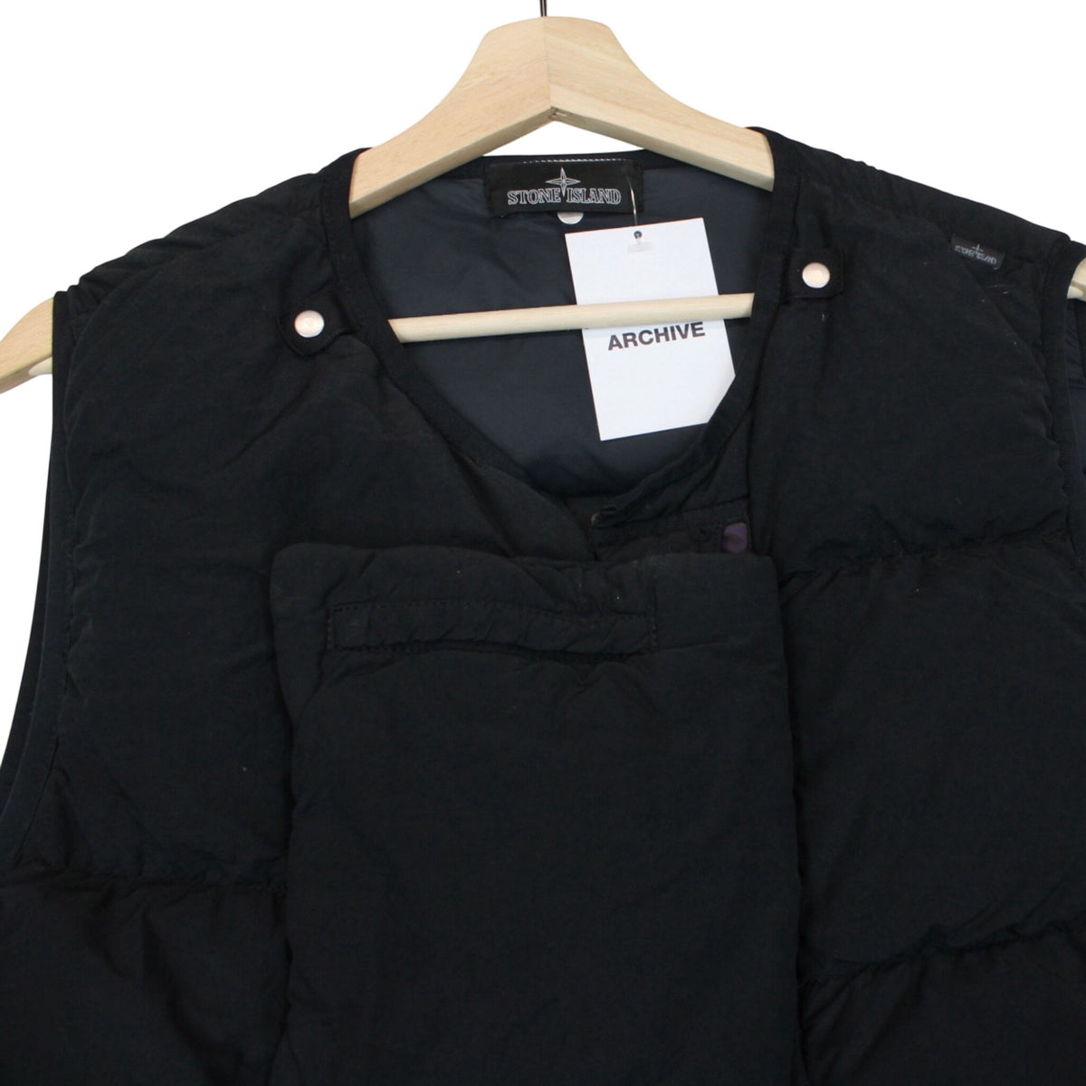 Stone Island Shadow Project 10th Anni Scarabeo Down Gilet Large