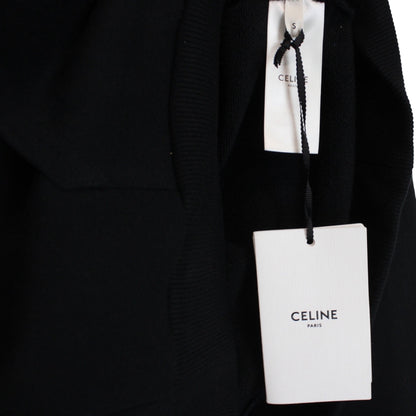 Celine Logo Print Hoodie Small