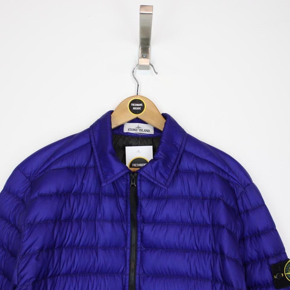 Stone Island SS 2022 Bio-Based Ripstop Nylon Down Jacket XL