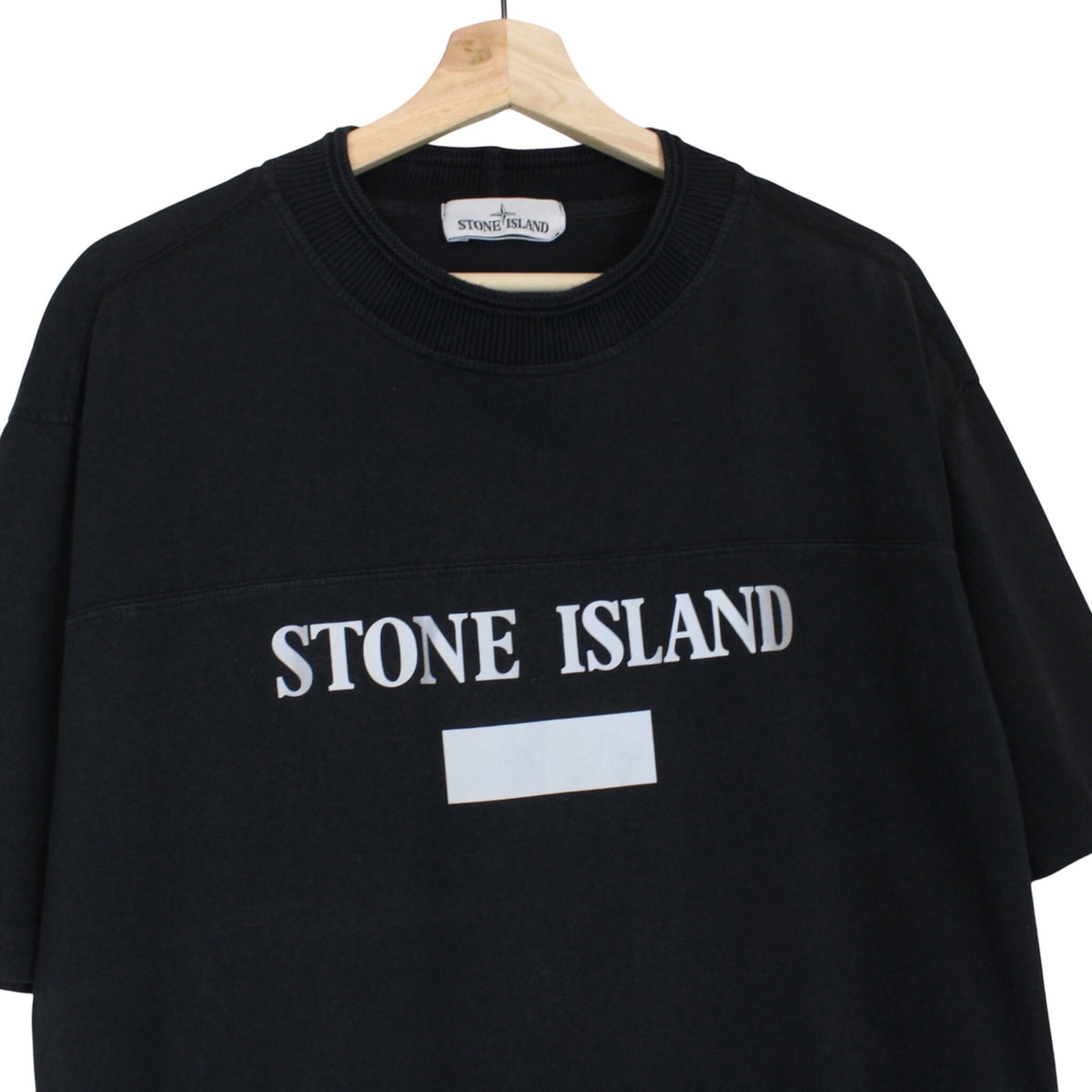 Stone Island AW 2018 Reflective Logo T-Shirt Large