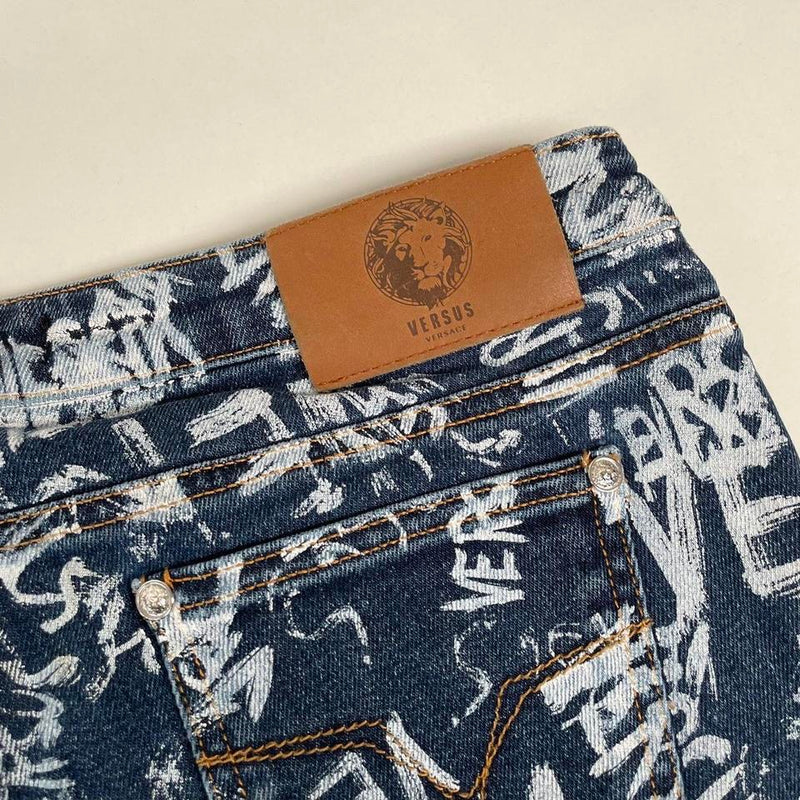 Versus Versace Graffiti Jeans Small