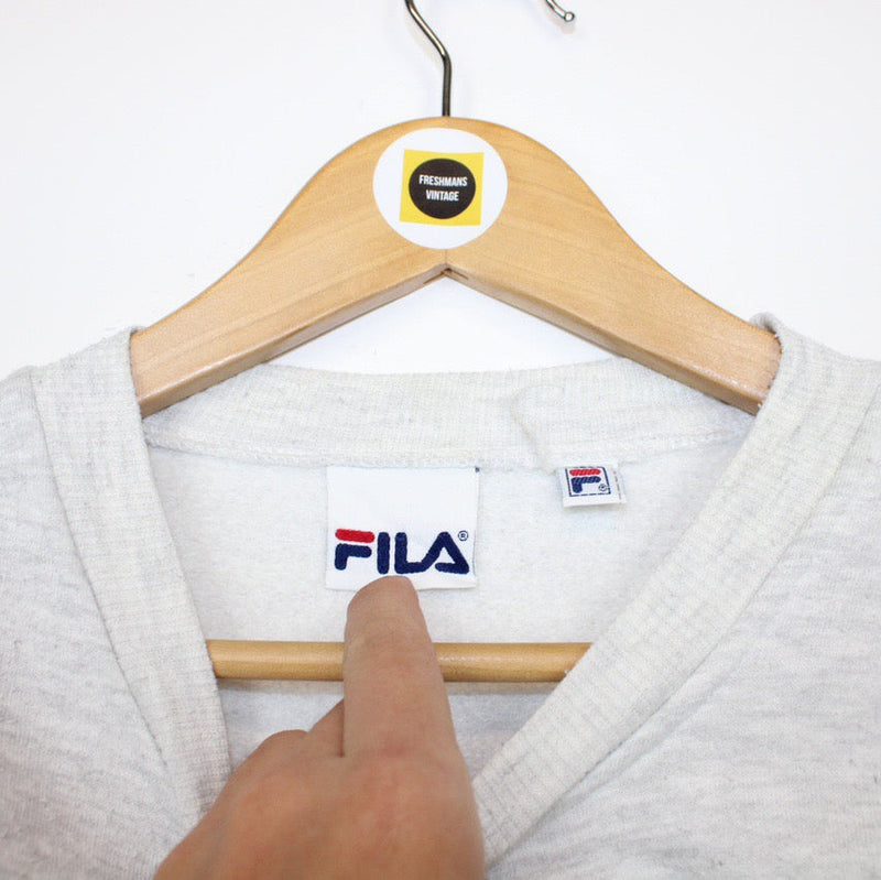 Vintage Fila Sweatshirt Medium