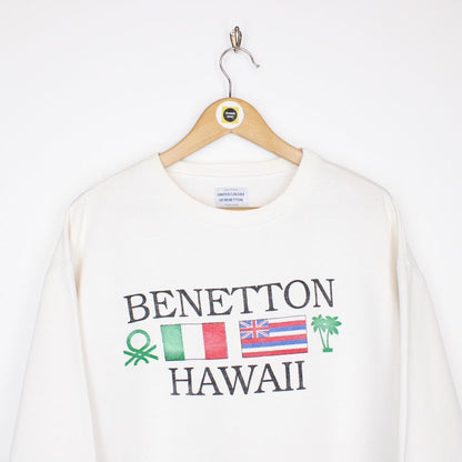 Vintage Benetton Sweatshirt Small