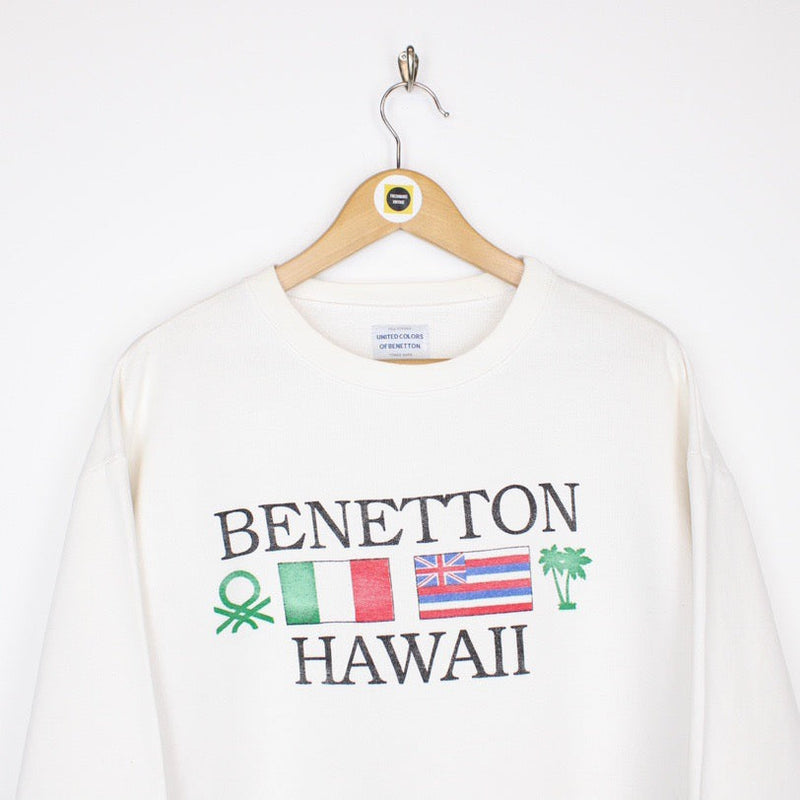 Vintage Benetton Sweatshirt Small