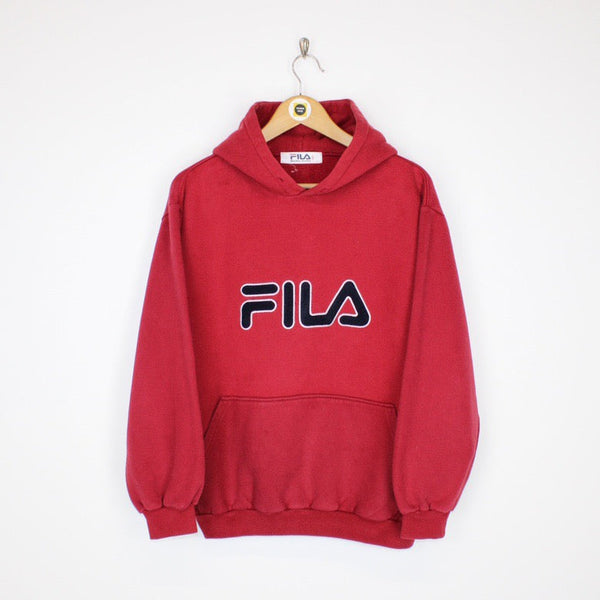 Vintage Fila Hoodie Medium Freshmans Archive