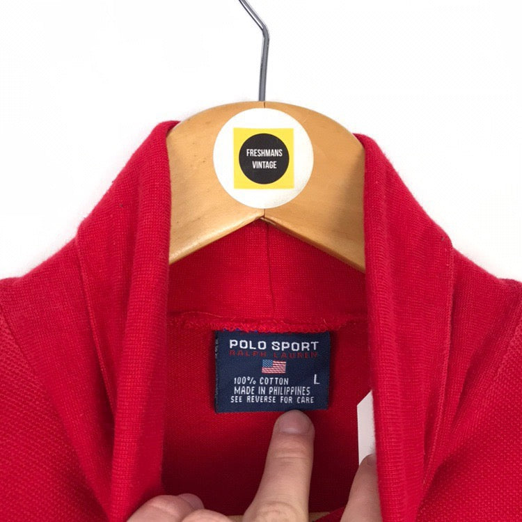 Vintage Polo Sport Roll Neck Top Large