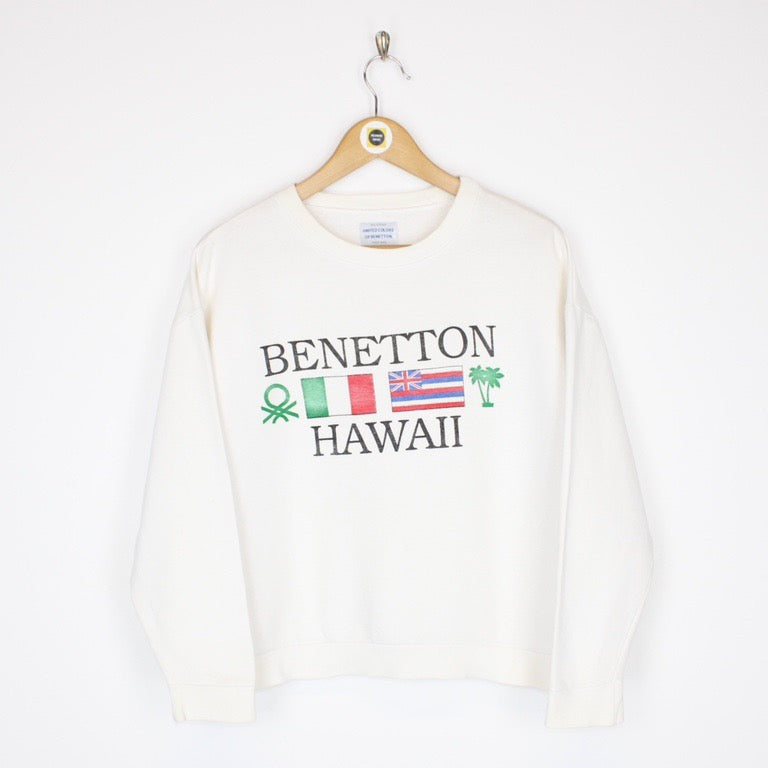 Vintage Benetton Sweatshirt Small