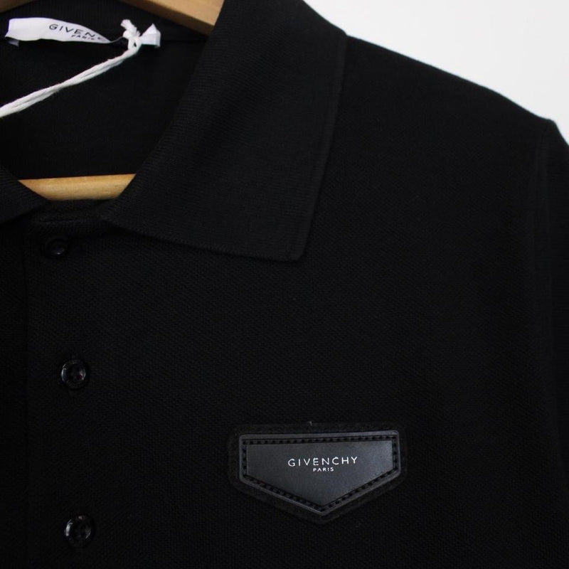 Givenchy Paris Patch Logo Polo Shirt Small