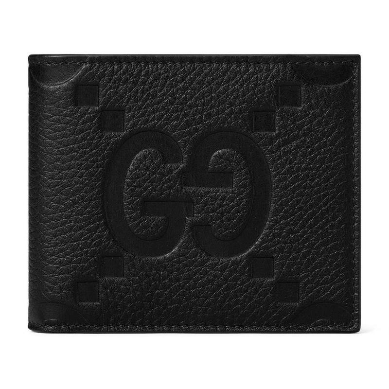 Gucci Leather Jumbo GG Wallet