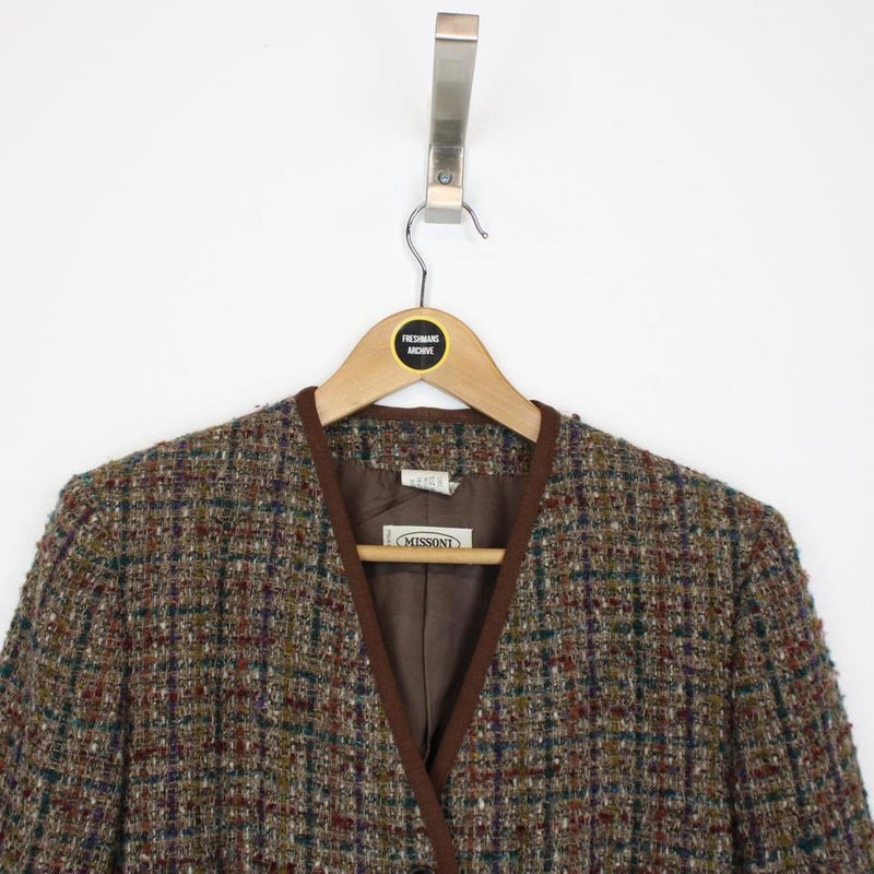 Vintage Missoni Mohair Wool Jacket Medium