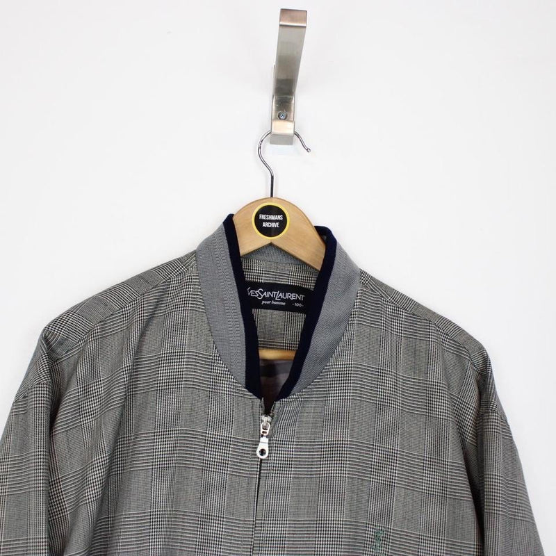 Vintage Yves Saint Laurent Bomber Jacket Large