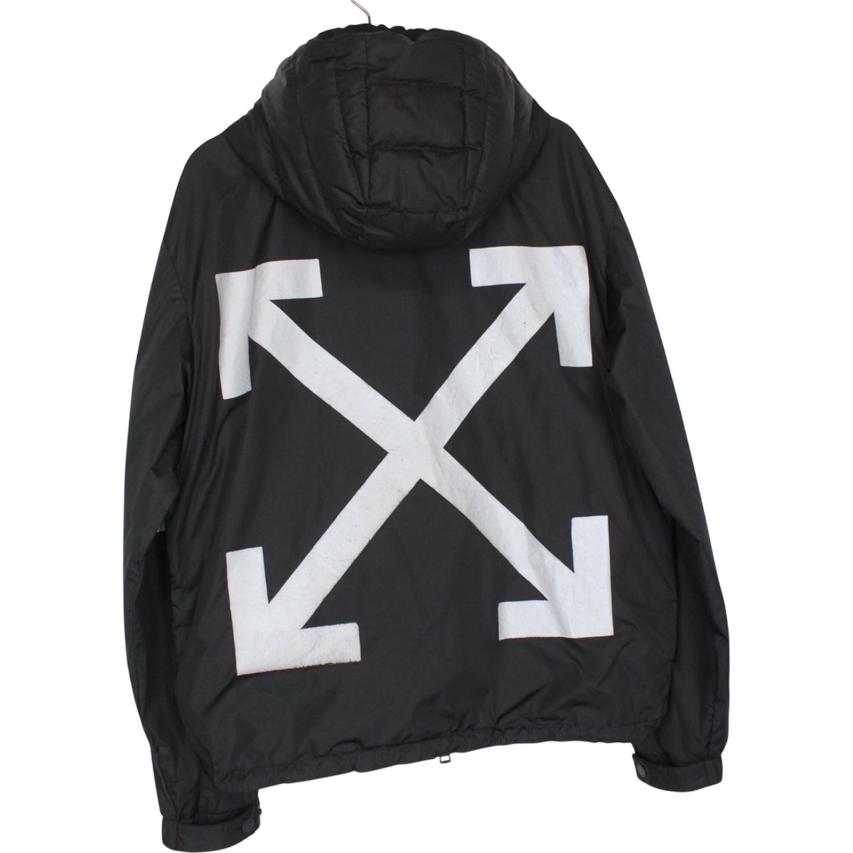 Moncler x Off White Tablier Reflective Down Jacket Large
