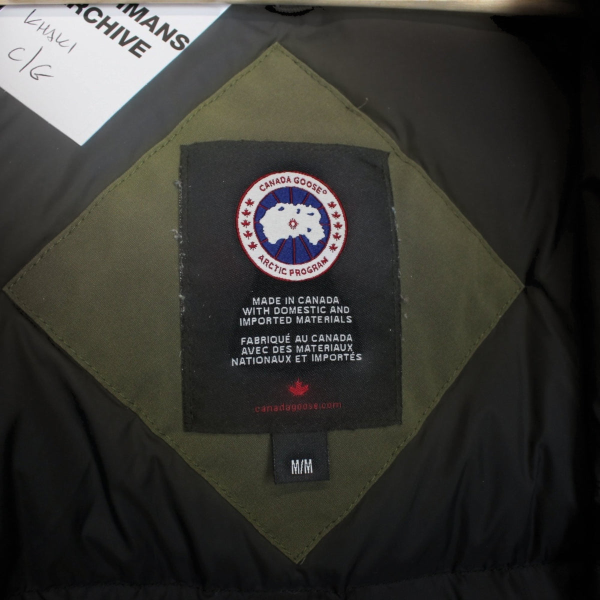 Canada Goose Chilliwack Bomber Down Jacket Medium